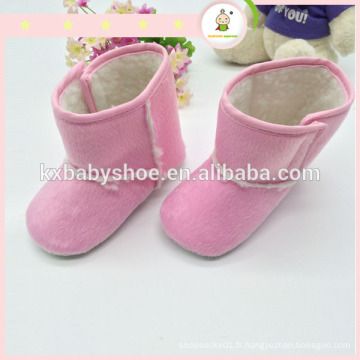 Cute baby boots pour bébé avec tissu de sécurité, logo personnalisé accept.Welcome OEM